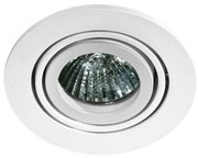 Spot incastrat directionabil de tavan/plafon CARLO alb