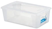 Cutie universala Stefanplast Visual Box M, 5L, transparenta 646552