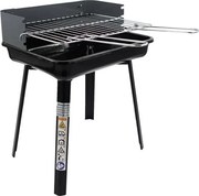 Gratar pe carbuni Master Grill & Party MG936, Reglabil, Pliabil, Negru