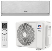 Aparat de aer conditionat inverter Gree Airy GWH18AVDXE-K6DNA1A, 18000 BTU, 35 m², A+++, Wi-Fi, R-32, Argintiu