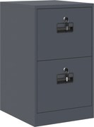 vidaXL Dulap pentru Fișiere cu sertar Antracit 44 x 50 x 74,5 cm