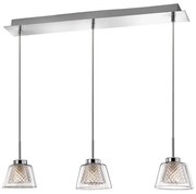 Lustra eleganta design modern cu 3 pendule Boccale