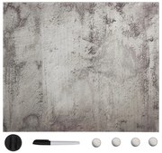 vidaXL Tablă magnetică de perete, 40 x 40 cm, sticlă