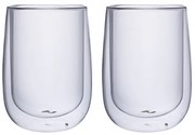 Set 2 pahare Arlen, pereti dubli, sticla borosilicata, 9x12.5 cm, 450 ml