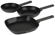 Set tigai antiaderente Anthracite Berlinger Haus BH 8139, inductie, curatare usoara
