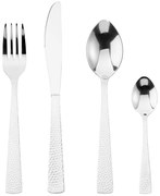 Set tacâmuri pentru 6 persoane D'ORO, inox, mâner decorativ