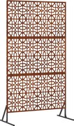 vidaXL Ecran de intimitate Gri 100 x 50 x 180 cm