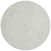 Covor alb/bej rotund de exterior ø 200 cm - NORTHRUGS