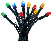 Instalație LED de Crăciun de exterior DIAMOND 200xLED/1 funcție 15m IP44 multicolor Eglo