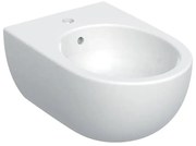 Bideu suspendat Geberit Selnova Premium alb lucios