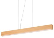 Lustra LED suspendata design natural lemn Craft sp