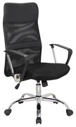 Scaun de birou ergonomic Simba, mesh, negru
