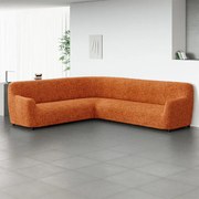 Huse cu două elastice GRAFITI NOU cărămizie colțar (l. 350 - 530 cm)