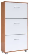 Deuba Dulap pentru încălțăminte 115x60x24 cm - fag/alb