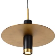Lustră pe cablu SELIN 1xGU10/35W/230V neagră Lucide 03322/01/30