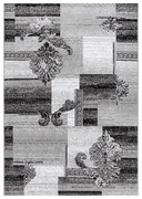 Traversa gri cu frunze cappucino 16009 Selectează lătime: 060 X