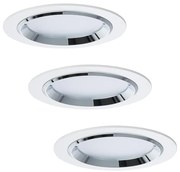 Paulmann 92693 - SET 3xLED/8W Lampă încastrată dimmabilă PREMIUM LINE 230/