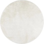 vidaXL Covor „OVIEDO”, fire scurte, crem, Ø 200 cm