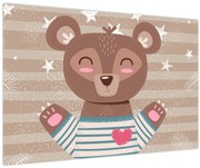 Tablou - Ursulețul iubitor (90x60 cm)