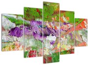 Tablou cu abstracție - pictura (150x105 cm)