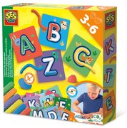 Set creativ - Invat literele, modeland plastilina