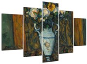 Tablou - Paul Cézanne, Vase of Flowers, reproducere (150x105 cm)