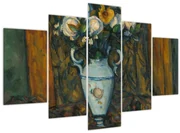 Tablou - Paul Cézanne, Vase of Flowers, reproducere (150x105 cm)