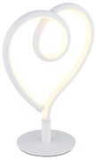 Veioza LED Lampa camera copii metal alb AMORE