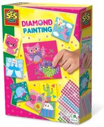 Set creativ copii - Decorare picturi cu diamante autoadezive