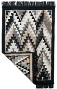 Covor rustic traditional 80x120 cm Negru