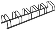 vidaXL Suport de biciclete, pentru 6 biciclete, negru, oțel