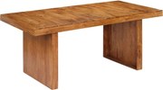 vidaXL Masă de bucătărie, 180 x 90 x 75 cm, lemn masiv de acacia