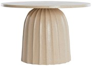 Măsuță auxiliară rotundă din metal ø 60 cm Veglia – Light &amp; Living