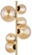 Lampadar LED RIHA 6xG9/3W/230V alamă Globo 56135-6S