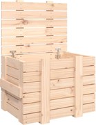 vidaXL Cutie de depozitare, 58x40,5x42 cm, lemn masiv de pin