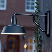 Aplica iluminat exterior din fier forjat design industrial WL 3638