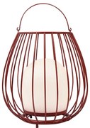 Lampa LED portabila pentru exterior solara cu baterii Jim To-Go rosu