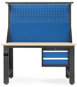 Banc de lucru Logan antracit-albastru