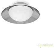 Plafoniera LED moderna SIDE G9 nickel/alb 62133