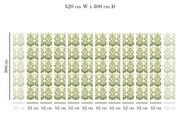 Tapet VLAdiLA Light Crown of Greens 520 x 300 cm