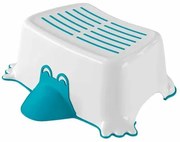 Suport antiderapant pentrucopii AQUALINE 366412 Duck pentru baie, albastru