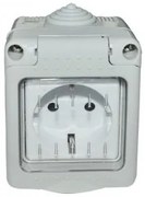Priza schuko aplicata IP55 TOPELECTRO