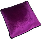 ​Perna fucsia inchis Velveti 40x40 cm