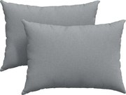 vidaXL Perne pentru canapea 2 pcs Gri deschis 70 x 50 cm țesătură