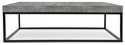 Masuță de cafea cu aspect de beton TemaHome Petra Low