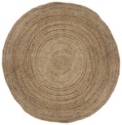 Covor decorativ rotund, pânză, Ø 120 cm