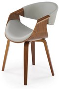 Scaun K544 gri/nuc H77 cm