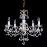 Candelabru Cristal Bohemia Exclusive 5 brate, diam. 54cm TIFFANI V CE