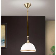 Lustră pe cablu Orion HL 6-1808/1 OLD LAMP 1xE27/40W/230V alb/bronz