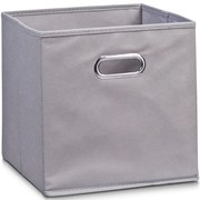 Organizator pentru diverse, Zeller, 32x32x32 cm, Tesatura, Gri